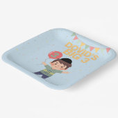 Gepersonaliseerde Upsherin Party borden Papieren Bordje (Gebogen)