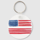 Gepersonaliseerde US Flag Sleutelhanger - Key Labe (Achterkant)
