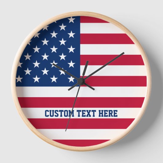 Gepersonaliseerde USA Flag Stars and Stripes (Voorkant)