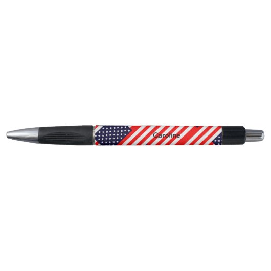Gepersonaliseerde USA Patriottische Vlag Pen (Voorkant)
