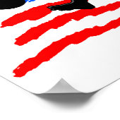 GEPERSONALISEERDE USA SOCCER PLAYER POSTER (Hoek)