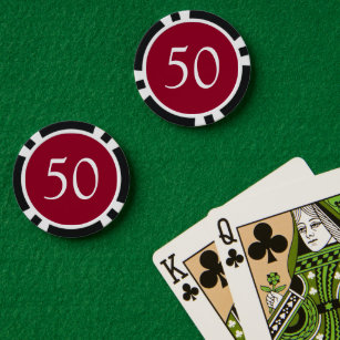 Gepersonaliseerde Uw Aantal en Kleuren Poker Chips