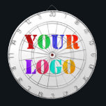 Gepersonaliseerde uw bedrijf Logo Business Dart Bo Dartbord<br><div class="desc">Aangepaste kleuren - Ontwerp uw eigen gepersonaliseerde dartborden met uw bedrijf Logo of foto / QR-code of tekst Business Promotional of Modern persoonlijk dartbord / cadeau - Maak uniek uw eigen ontwerp - Voeg uw Logo - Afbeelding - Foto of QR-code / tekst / meer - Formaat wijzigen en verplaatsen...</div>