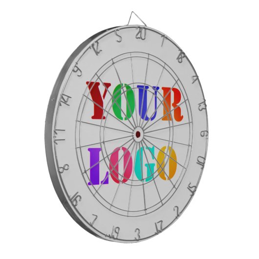Gepersonaliseerde uw bedrijf Logo Business Dart Bo Dartbord (Voorkant Links)