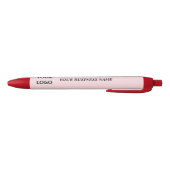 Gepersonaliseerde uw bedrijf Logo Info Business Pe Blauwe Inkt Pen (Bodem)