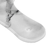 Gepersonaliseerde uw brief marmeren snijplank (Hoek)