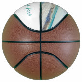 Gepersonaliseerde uw foto basketbal en aangepaste (Rechts)