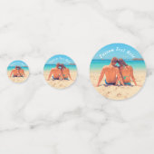 Gepersonaliseerde uw foto Confetti met aangepaste (Voorkanten)