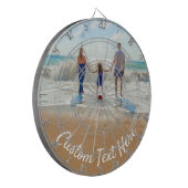 Gepersonaliseerde uw foto Dart Board en aangepaste Dartbord (Voorkant Links)