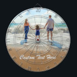 Gepersonaliseerde uw foto Dart Board en aangepaste Dartbord<br><div class="desc">Aangepaste foto en tekst Dart Board - Unique Your Own Design gepersonaliseerde familie / vrienden of persoonlijke Dartboards Gift - Voeg uw foto / tekst / meer - Formaat wijzigen en verplaatsen of verwijderen en toevoegen van onderdelen / afbeelding met aanpassingstool! Kies lettertype / grootte / kleur! Veel succes -...</div>