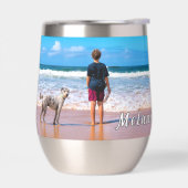 Gepersonaliseerde uw foto en aangepaste naam tekst (Links)