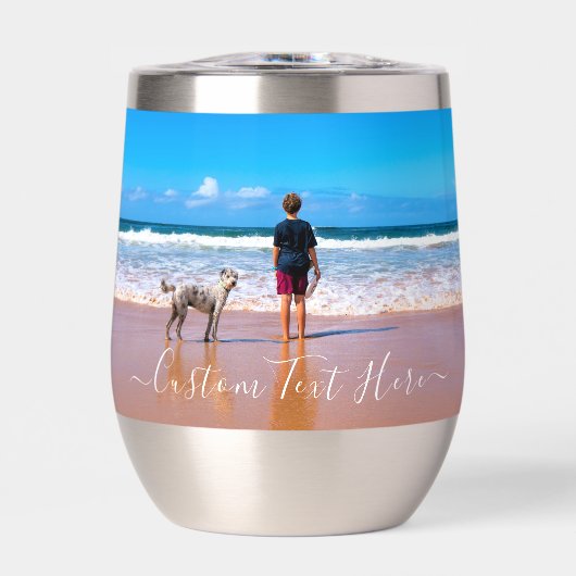 Gepersonaliseerde uw foto en aangepaste tekst (Voorkant)