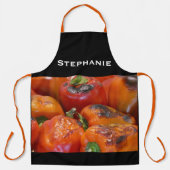 Gepersonaliseerde uw foto en naam schort (Voorkant)
