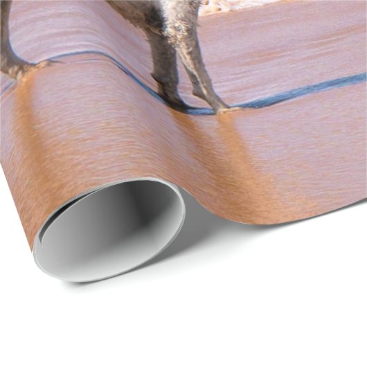 Gepersonaliseerde uw foto inpakpapier aangepaste t (Rol Hoek)