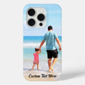 Gepersonaliseerde uw foto iPhone Case Aangepaste t (Achterkant)