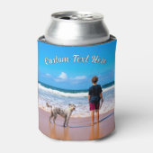 Gepersonaliseerde uw foto-Koelbox en aangepaste te Blikjeskoeler (Blikje Voorkant)