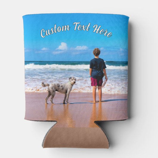 Gepersonaliseerde uw foto-Koelbox en aangepaste te Blikjeskoeler (Achterkant)