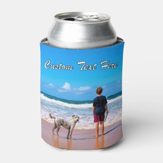 Gepersonaliseerde uw foto-Koelbox en aangepaste te Blikjeskoeler (Blikje Voorkant)