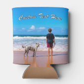 Gepersonaliseerde uw foto-Koelbox en aangepaste te Blikjeskoeler (Achterkant)