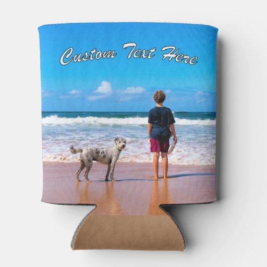 Gepersonaliseerde uw foto-Koelbox en aangepaste te Blikjeskoeler (Achterkant)