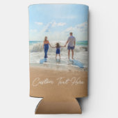 Gepersonaliseerde uw foto-Koelbox en aangepaste te Seltzer Blikjeskoeler (Achterkant)