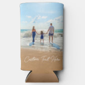 Gepersonaliseerde uw foto-Koelbox en aangepaste te Seltzer Blikjeskoeler (Voorkant)