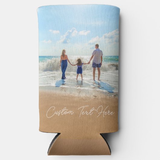 Gepersonaliseerde uw foto-Koelbox en aangepaste te Seltzer Blikjeskoeler (Voorkant)