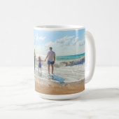 Gepersonaliseerde uw foto koffie Mok aangepaste fo (Voorkant rechts)