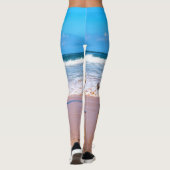 Gepersonaliseerde uw foto-Leggings met aangepaste  Leggings (Achterkant)