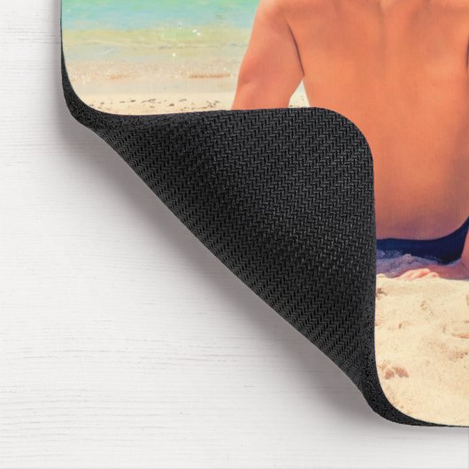 Gepersonaliseerde uw foto-Muismat met aangepaste t Muismat (Hoek)