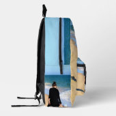 Gepersonaliseerde uw foto rugzak met aangepaste te (Links)