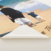 Gepersonaliseerde uw foto Sherpa Blanket aangepast Sherpa Deken (3/4)