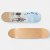Gepersonaliseerde uw foto skateboard en aangepaste (Horizontaal)