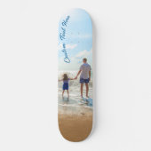 Gepersonaliseerde uw foto skateboard en aangepaste (Voorkant)