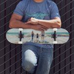 Gepersonaliseerde uw foto skateboard en aangepaste<br><div class="desc">Aangepaste foto en tekst Skateboards - Unique Your Own Design - Gepersonaliseerde familie / vrienden of persoonlijke skateboard cadeau - Voeg Jouw tekst en foto toe - Formaat wijzigen en verplaatsen met aanpassingstool! Kies lettertype / grootte / kleur! Veel succes - wees gelukkig :)</div>