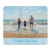 Gepersonaliseerde uw foto snijplank aangepaste tek (Voorkant)