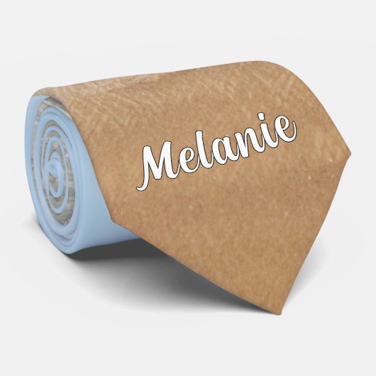 Gepersonaliseerde uw foto-Stropdas met aangepaste  Stropdas (Opgerold)