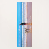 Gepersonaliseerde Uw Foto Yoga Mat met Aangepaste  (Achterkant)