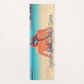 Gepersonaliseerde Uw Foto Yoga Mat met Aangepaste  (Voorkant)