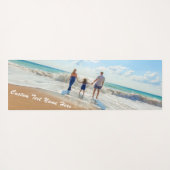 Gepersonaliseerde Uw Foto Yoga Mat met Aangepaste  (Achterkant (horizontaal))