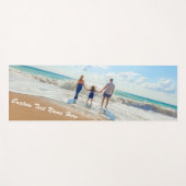 Gepersonaliseerde Uw Foto Yoga Mat met Aangepaste  (Voorkant (horizontaal))