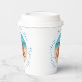 Gepersonaliseerde uw fotodocument koppen en aangep papieren bekers (Links)