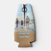 Gepersonaliseerde uw Fotofles Koeler Aangepaste Te (Achterkant)