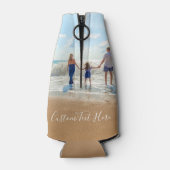 Gepersonaliseerde uw Fotofles Koeler Aangepaste Te (Achterkant)