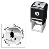 Gepersonaliseerde uw fotostempel met aangepaste te  zelfinktende stempel (In situ)