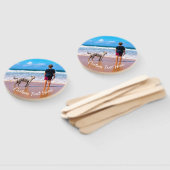 Gepersonaliseerde uw handventilator met aangepaste handwaaier (Niet-gemonteerd)