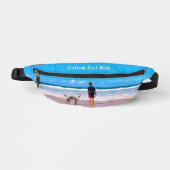 Gepersonaliseerde uw huisdier Foto Fanny Pack aang Heuptasje (Voorkant)
