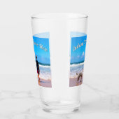 Gepersonaliseerde uw huisdier foto glas Maak aange (Rechts)