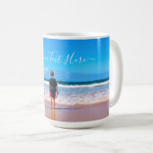 Gepersonaliseerde uw huisdier Foto Koffie Mok Aang (Voorkant rechts)