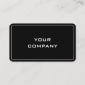 Gepersonaliseerde uw kleuren Visitekaartje voorbee (Voorkant)